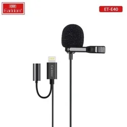 Earldom&reg; E40 Mini Microphone (Lightning) 3.5Mm Female With Clip